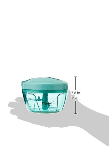 olypropylene Mini Handy and Compact Chopper with 3 Blades for Effortlessly Chopping Vegetables