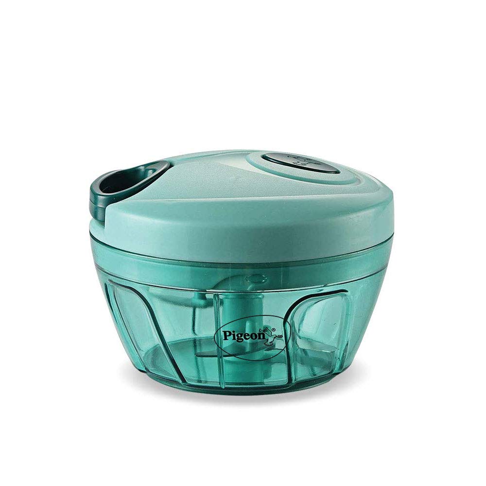 olypropylene Mini Handy and Compact Chopper with 3 Blades for Effortlessly Chopping Vegetables