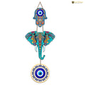 Designer Elephant Wooden Wall Hanging For Luck Properity For Home Decoration | Livingroom | Spiritual Decor